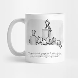 Classic Political Mainstream Media Cartoon Mug